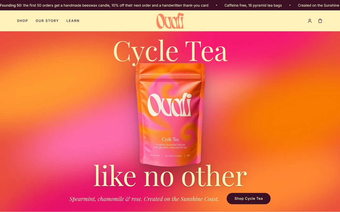 Ovali website